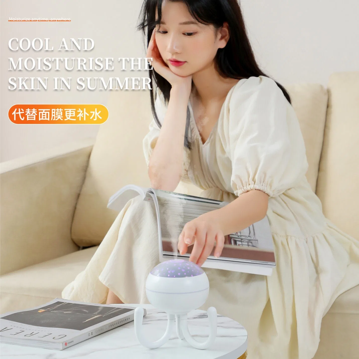 Mini Humidifier Octopus Shape Humidifier