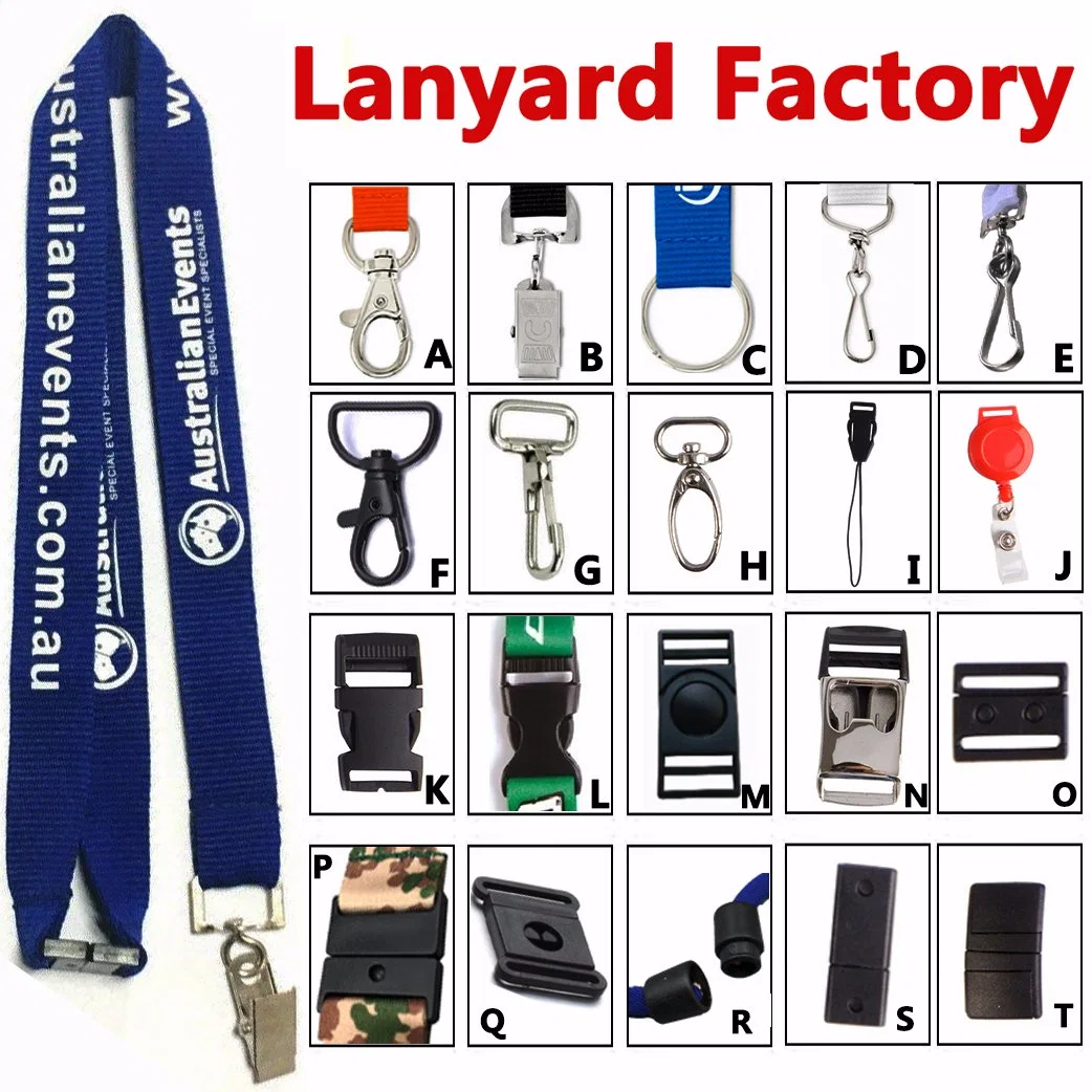 Custom Printing Office Polyester ID Card Holder Promotional Neck Strap Ribbon Wrist Mobile Phone Events Sports Safety Break Away National Flag Tubular Lanyard