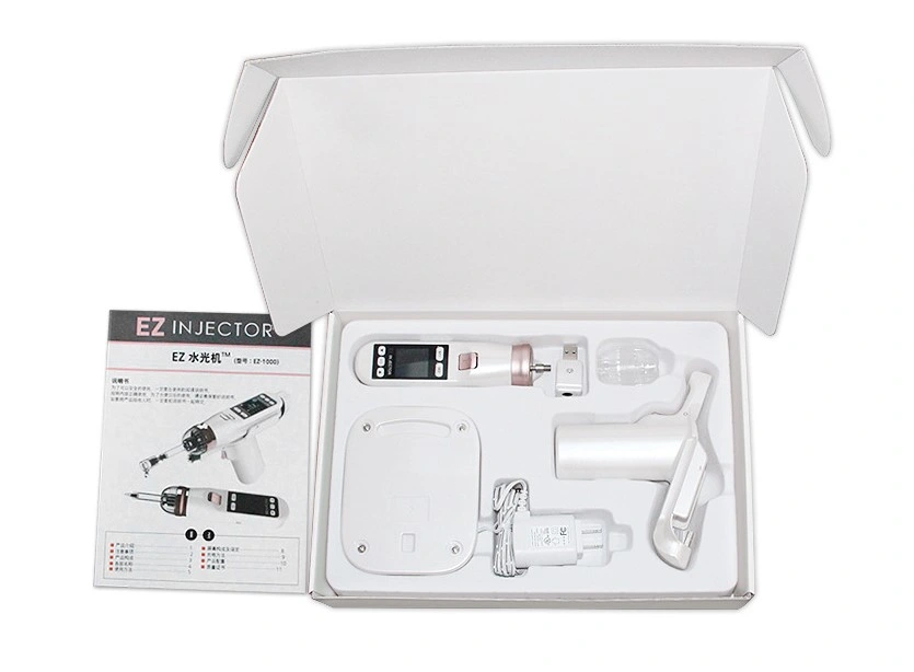 Mesotherapy Ez Pressure Prp Meso Gun Water Injector Needle Free Microcrystal Injection for Hair Regrowth