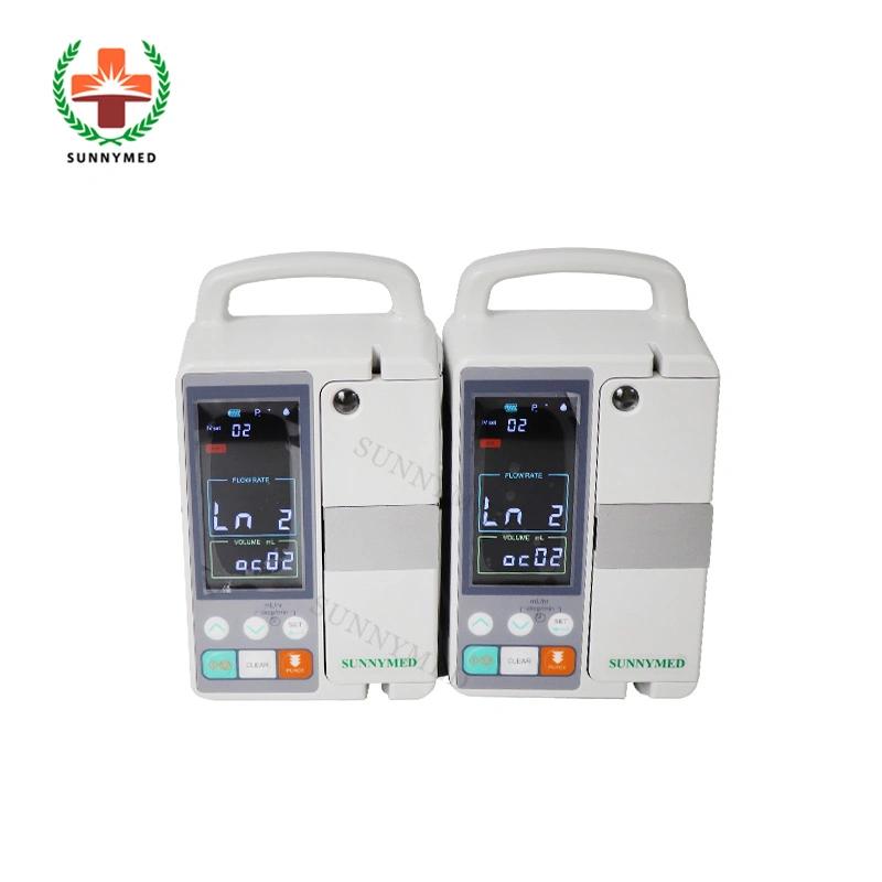 Sy-G076-2 Hospital Hot Selling Electronic Infusion Pump with Ce