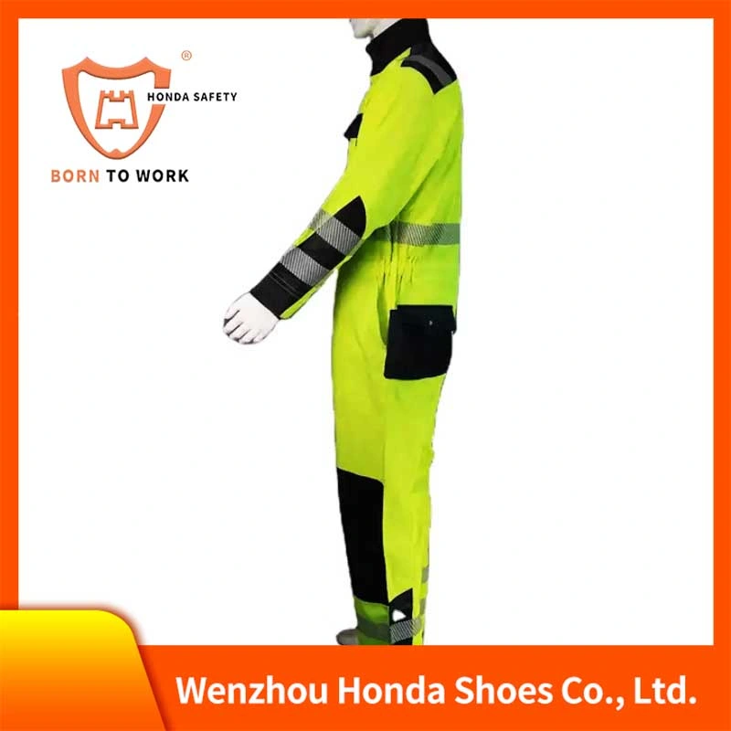 Anti-Static, Working Garment Flame-Retardant Work Coverall Fire Retardant Clothing and High-Temperature Resistant Steel Mill Work Wear