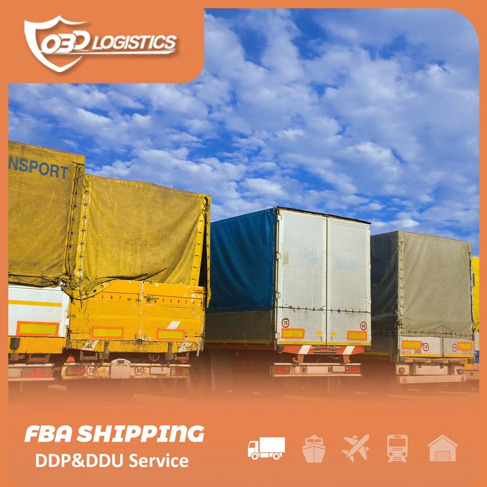 Best Freight Forwarder da China para o Reino Unido Espanha França Alemanha transportes de contentores de caminhões de carga