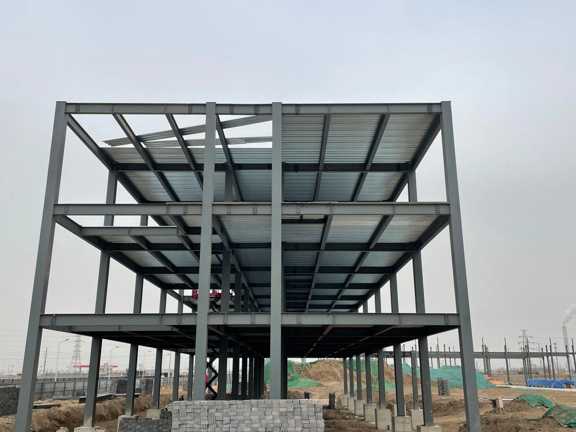 Bajo Precio Construcción rápida edificio Prefabricados Taller de almacén de Acero Hangar Estructura de acero