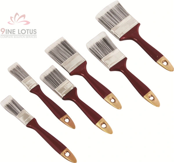 Various Color/ Artificial Head/Plastic Handle High quality/High cost performance Paint Brush