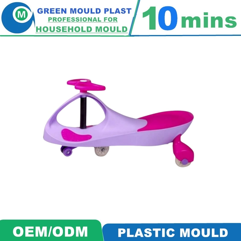 Swing Toys Cars for Kids Plastic 2023 PU Light Wheel Children Swing Car Mould Plastic