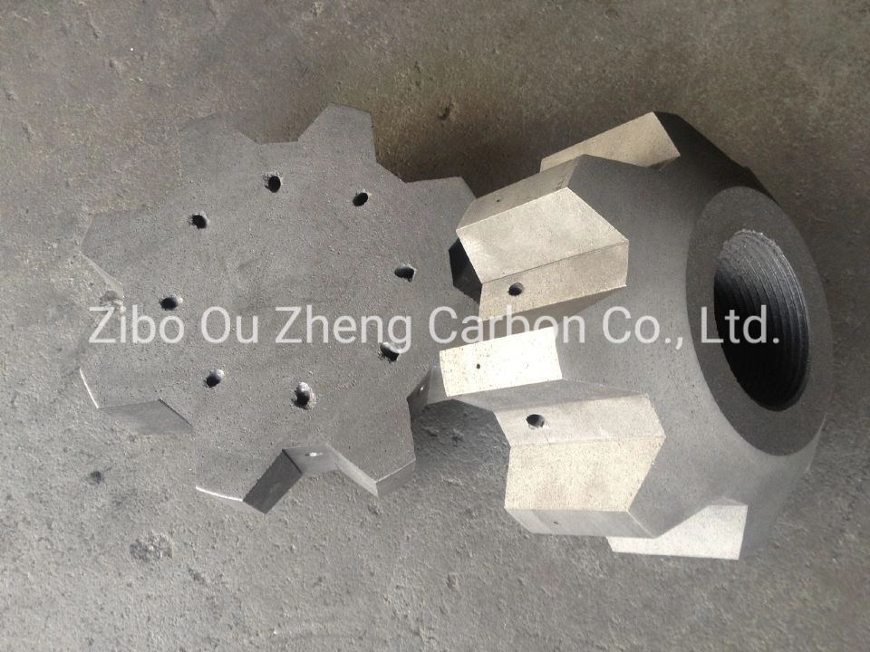 Customized 1.85g/cm3 Density Carbon Graphite Rotor and Shaft Price