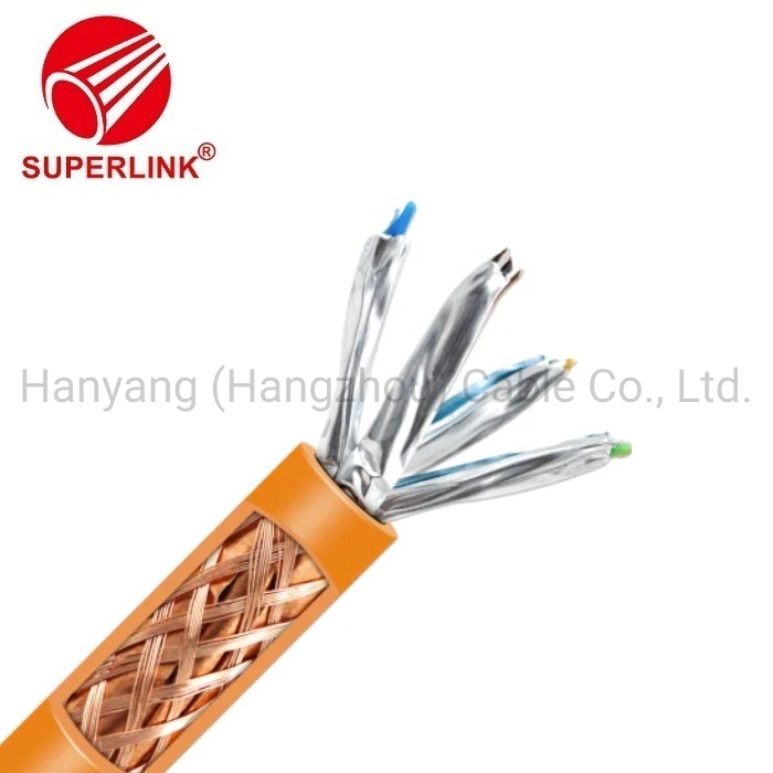 Cat7 SFTP LAN Cable Network Bluk 5g Telecommunication Project 100% Pure Copper