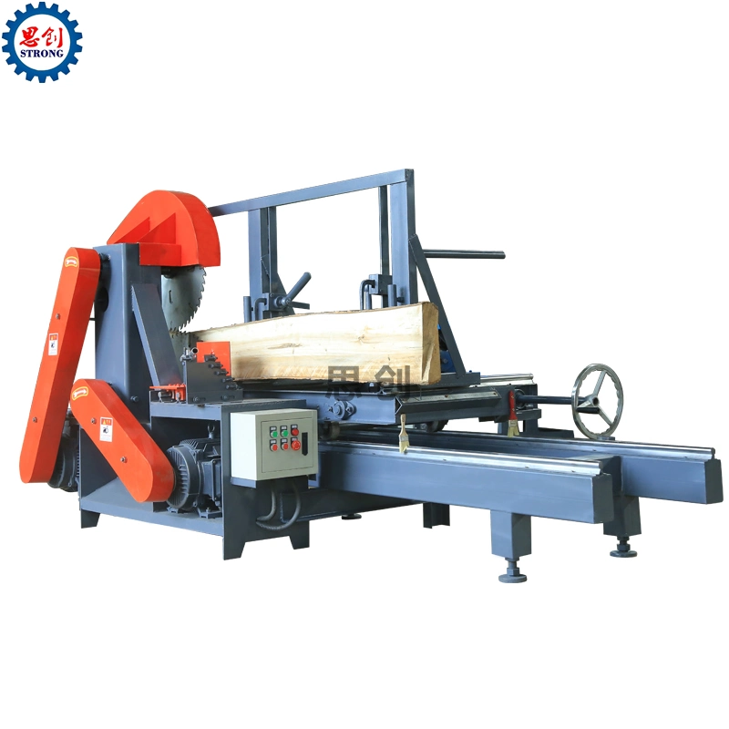 Precision Log Table Saw Round Wood Push Sliding Table Panel Saw