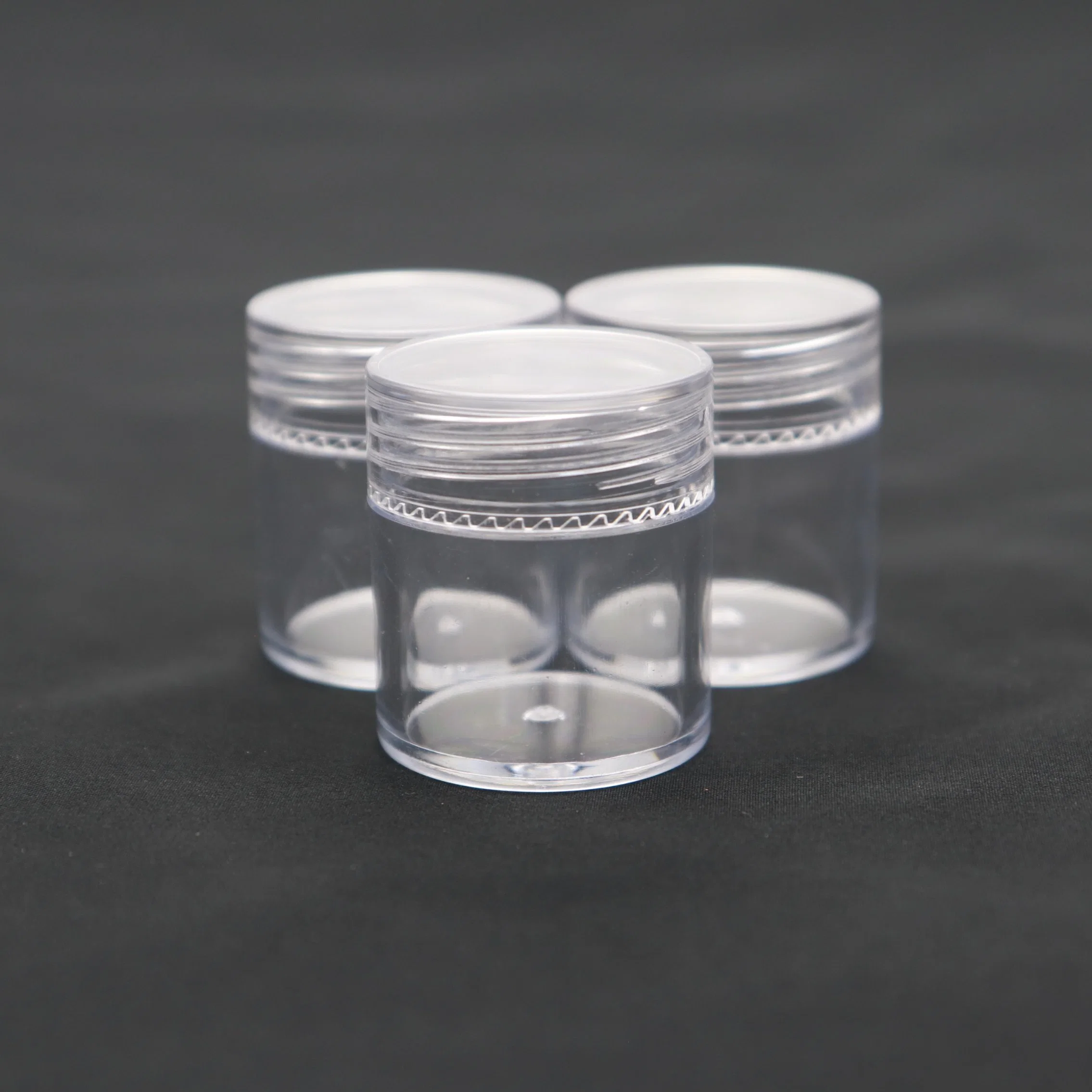 6g Wholesale/Supplier Low MOQ Smell Proof PS Pharmaceutical Packaging Jar Plastic Concentrate Jar