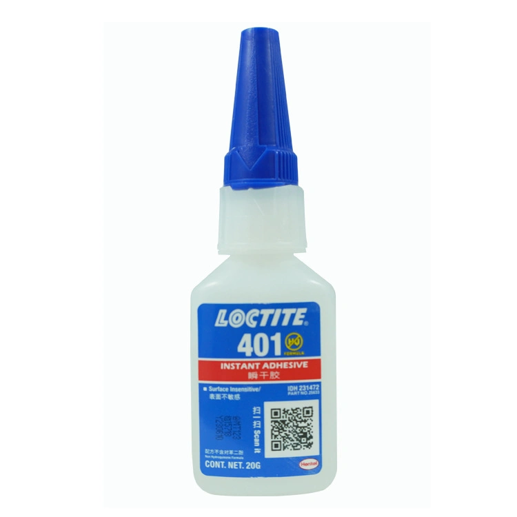 Zyd Henkel Loctite Tite 401 الغراء البلاستيك PVC أكريليك المطاط صمغ سريع سريع الجفاف معدني