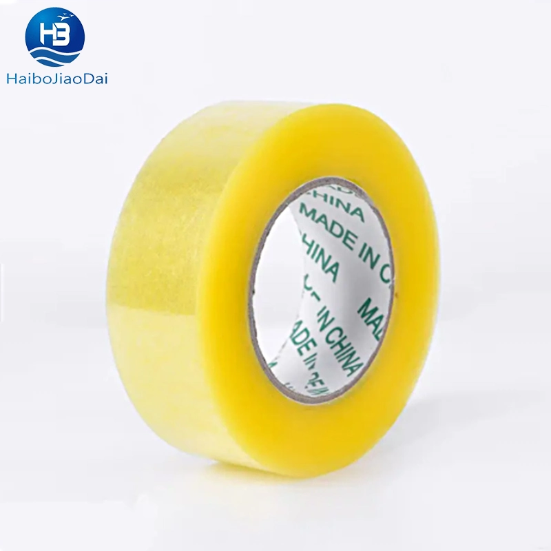 High Performance Strong Adhesive Easy Tear Stationery Clear Packaging Tape and Carton Sealing Tape for School