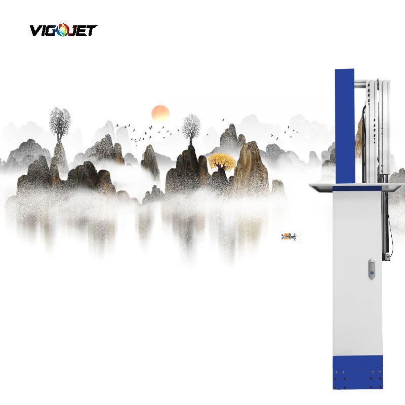 Vigojet Vertical Wall/Glass/Wood/Ceramic/Metal Indoor Art Wall Mural Inkjet Printers