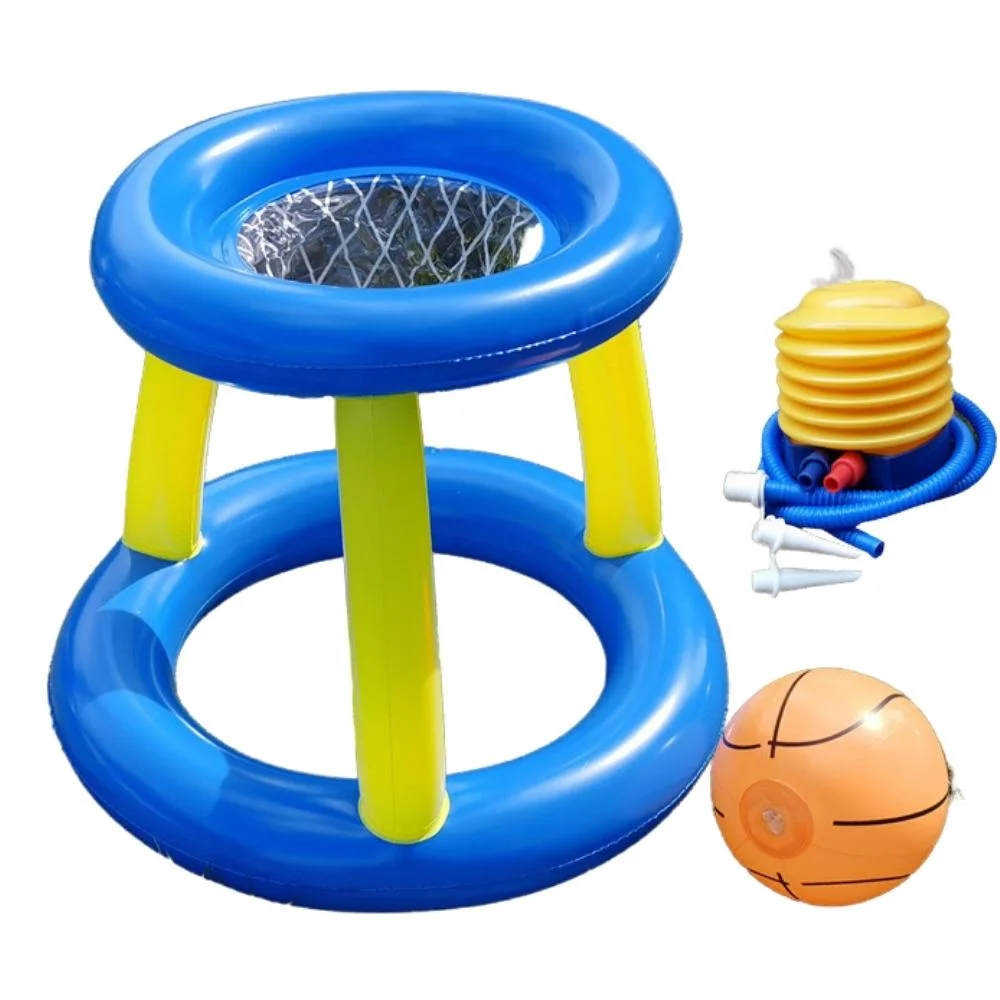 Piscine gonflable jeu Plage aquatique Toy Party natation jouet Piscine flottante de sports nautiques jouet basket-ball eau Polo Volleyball Wyz22011