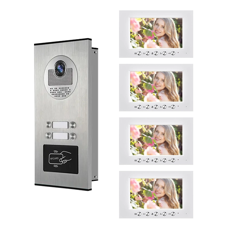 Gate Intercom Systems Video Door Phone with Camera Doorbell