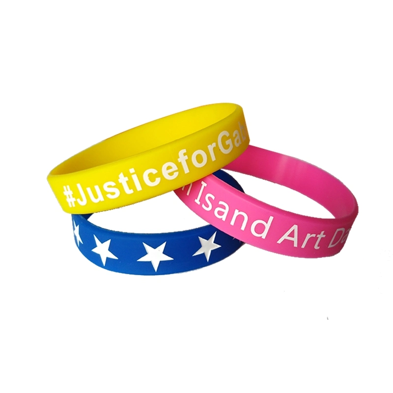 High quality/High cost performance  Custom Promotional Silicone Wristband Bracelet