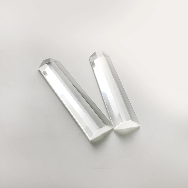 High Precision Customized 90 Degree Bk7/Fused Silica Glass Triangular Prism