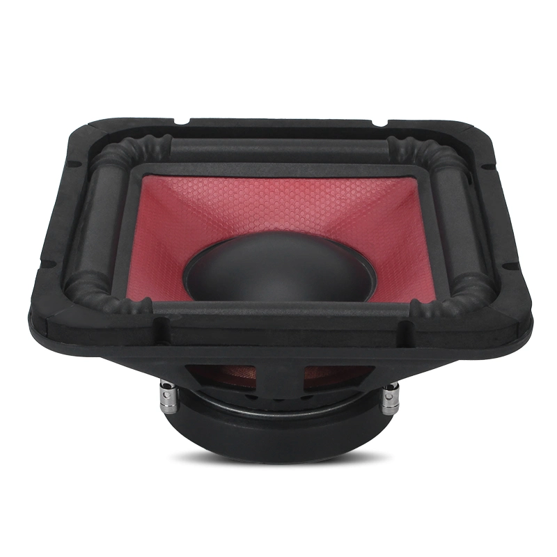 12 Inch Auto Speaker Stamp Steel Basket Car Audio Norminal Power 500 Watts Loudspeaker 25Hz-500Hz Square Subwoofer