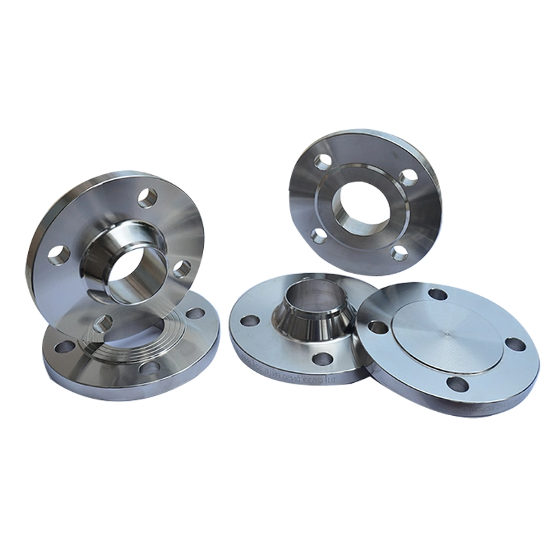 Customized De Standard BS4504 BS10 Forged Pipe Fitting Flange Stainless Steel Flange with Threaded