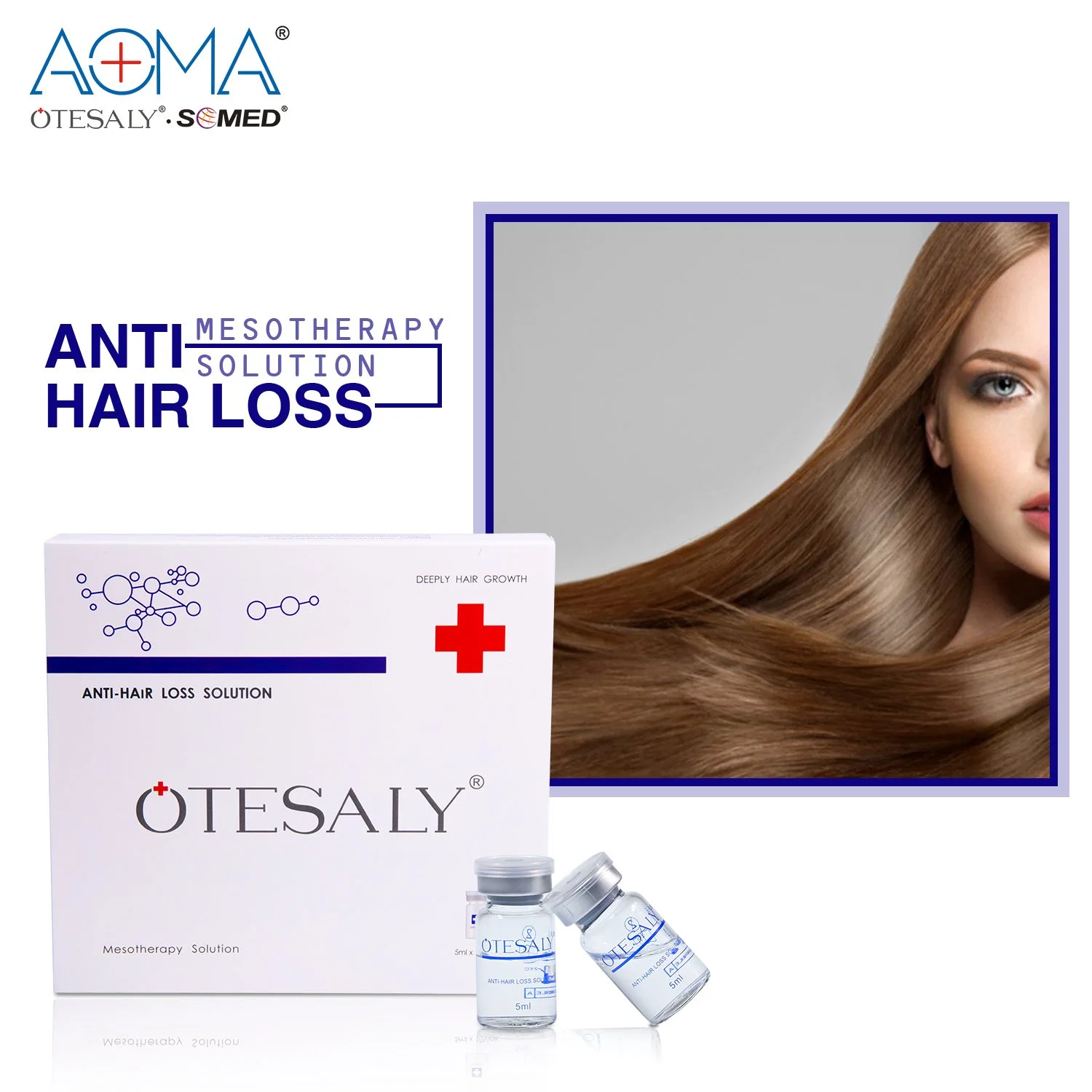 Otesaly Hot Products Hair Deep Repair Hair Beauty Care Anti Hair Loss Serum Mesotherapy Solution