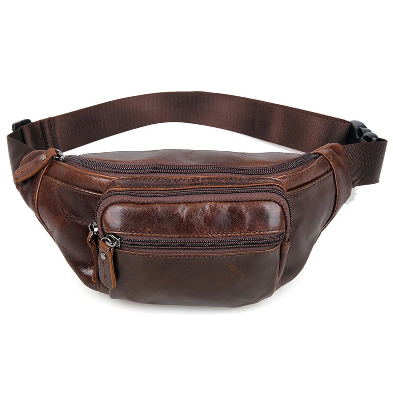 Wholesale/Supplier Price Good Quality Outdoor Sport Waist Bag Leather Fanny Pack Rn15588