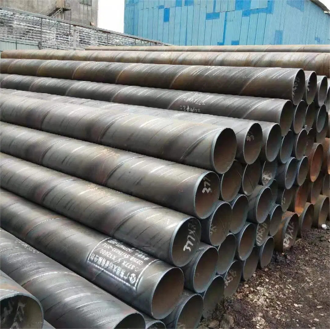 Large Diameter Sch40 Sch80 ASTM A106 Gr. B S355jr Third Party Inspection 3PE Coating SSAW Steel Pipes