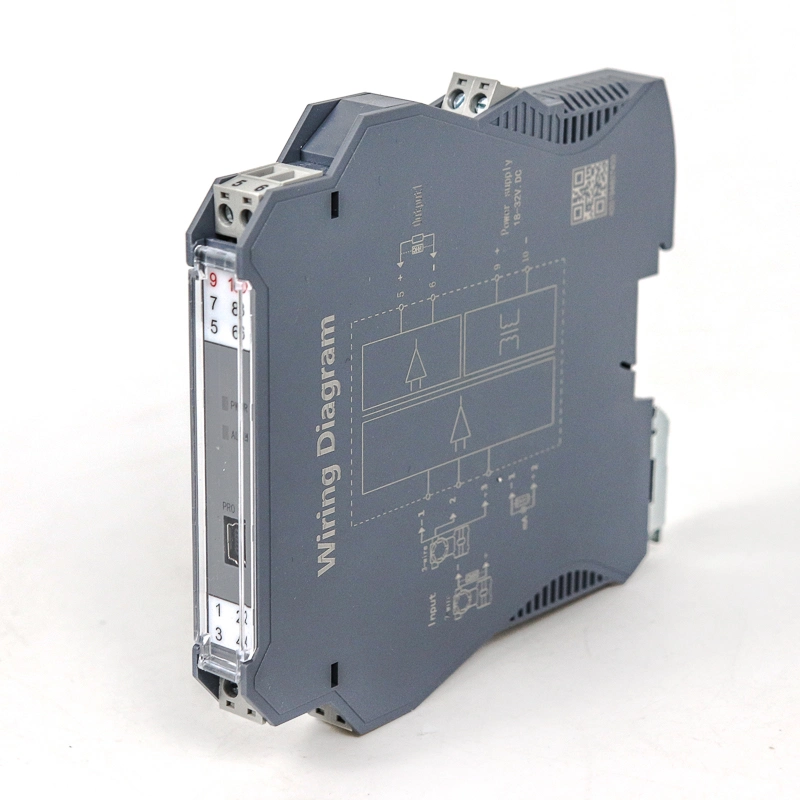 Dual Channels 4-20mA 0-10V Input Signal Isolator 1in 2 out