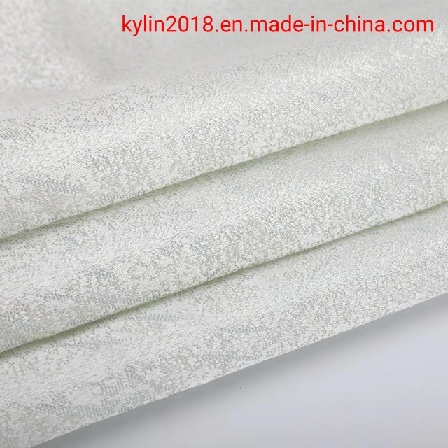 Proveedor de China de poliéster Ifr cortinas de ducha ondas Jacquard tejido Hote