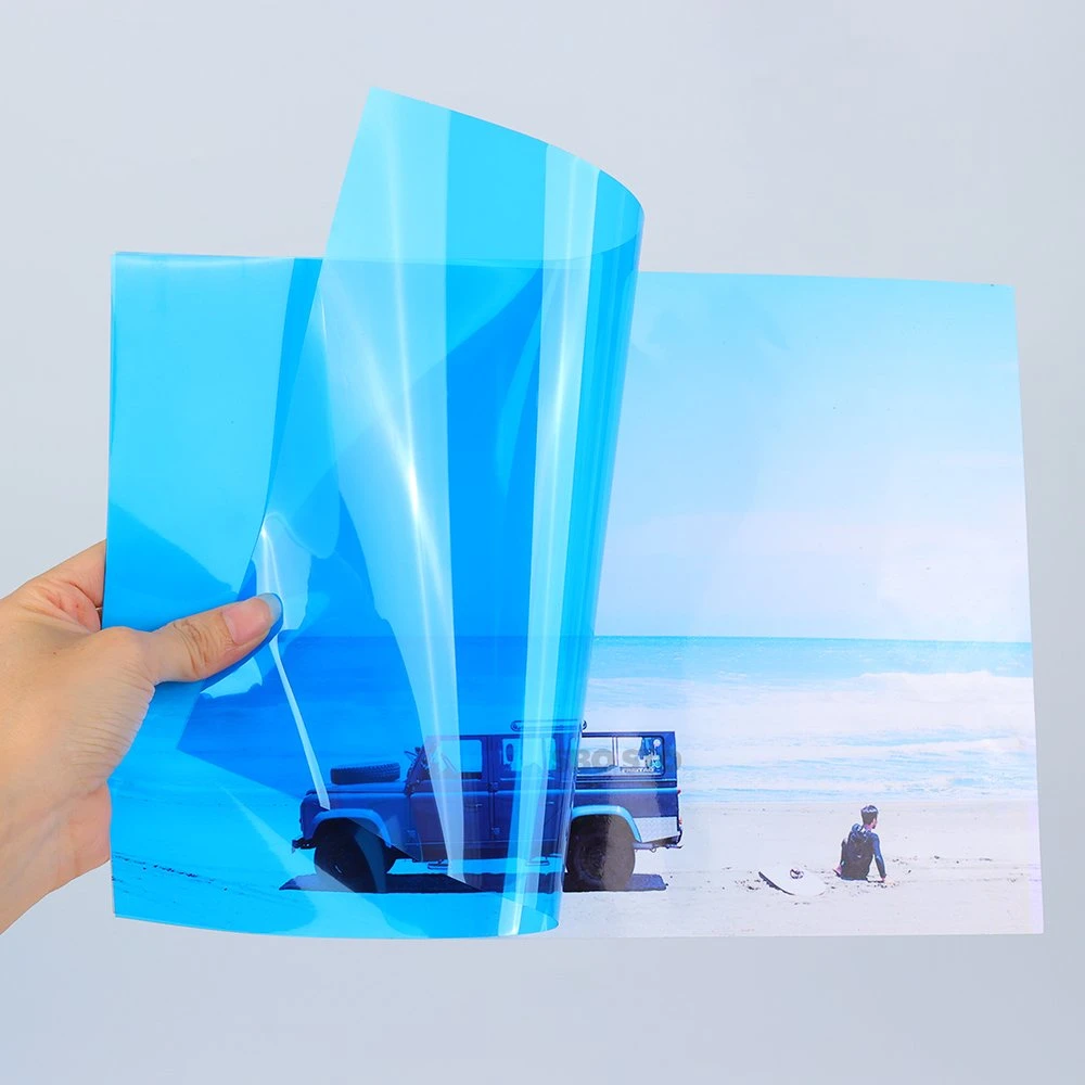 Office Supply A4 Transparent Farbe PVC Bindung Cover