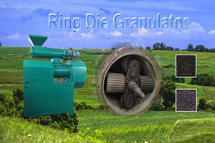 Hochwertige Ring Die Granulator Maschine