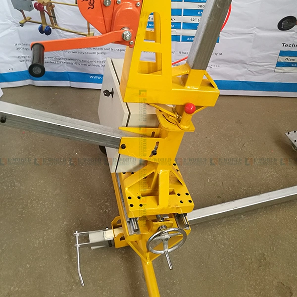 Automatic Electrical Vacuum Sucker Curved Glass Lifting Equipment