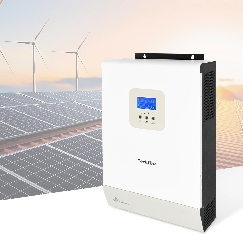 Techfine 48VDC 230VAC 5KW 3.5KW off Grid Inversor Solar DC a 3 Fase AC Inversor de Energia10kw inversor