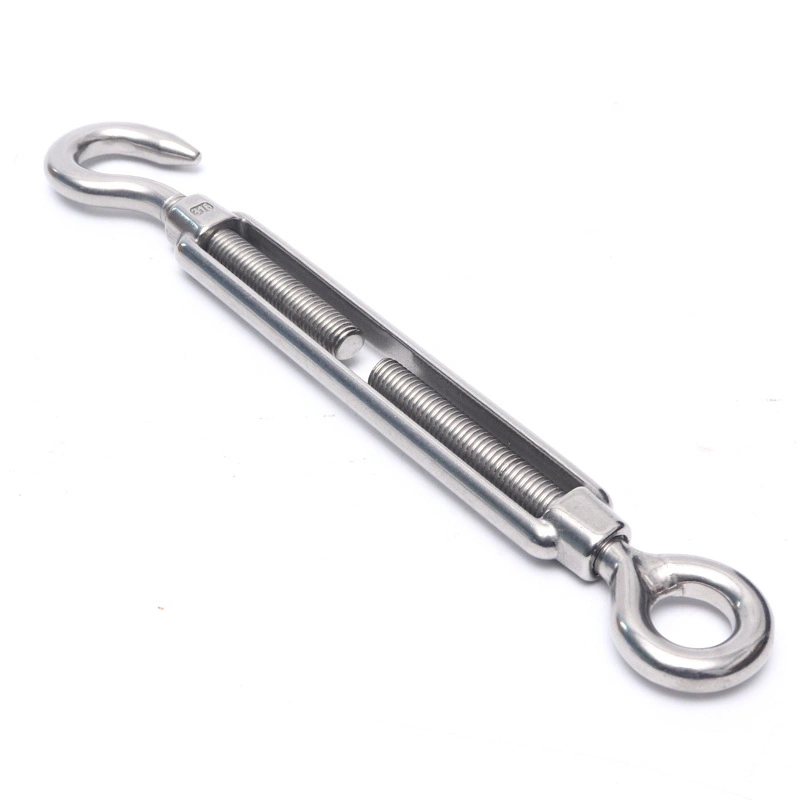 DIN1480 Galvanized M24 Large Size Turnbuckle with Hook and Eye