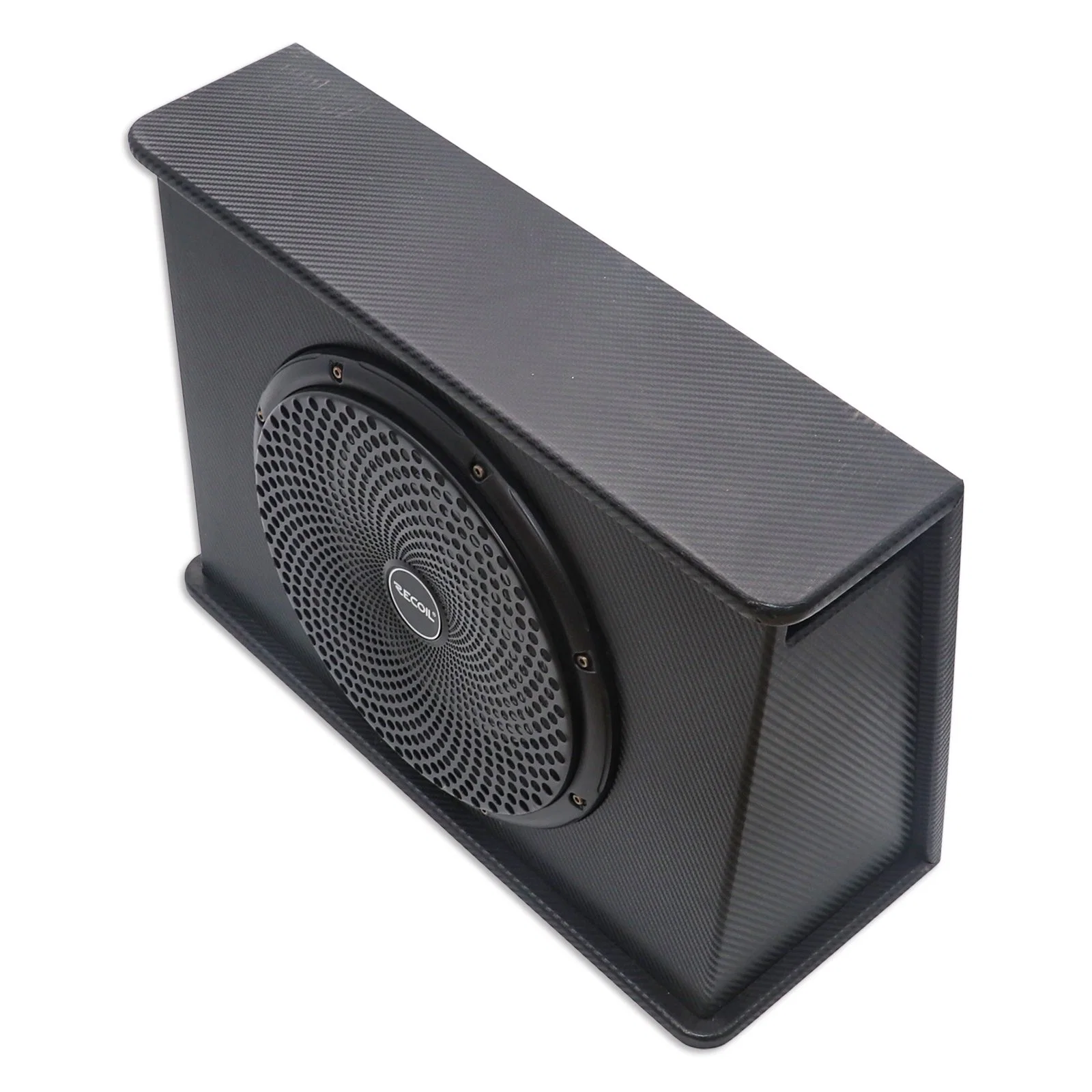 Edge Sws10 10inch 600W Slim Active Ported Subwoofer Enclosure with Installation Wiring Kits