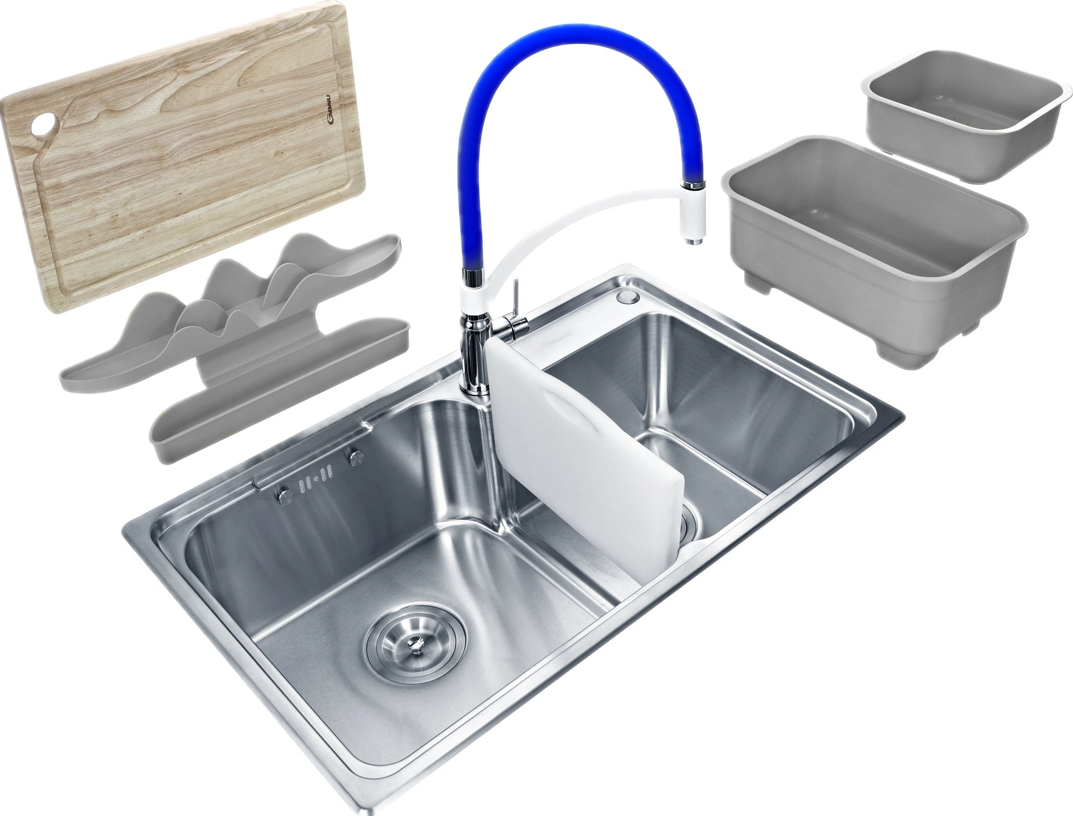 Stainless Steel Commercial and Home Kitchen Sink