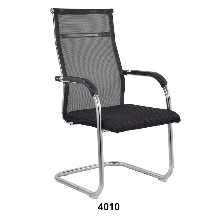 Ergonomic Mesh Visitor Office Chair Furniture Without Wheels