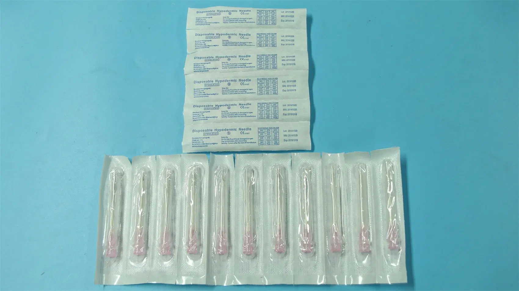 Disposable Hypodermic Needle with Blister Packing