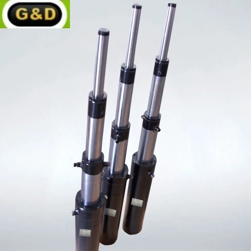 China Made 16mn Material Hydraulic Custom RAM Telescopic for Engineering Equipment