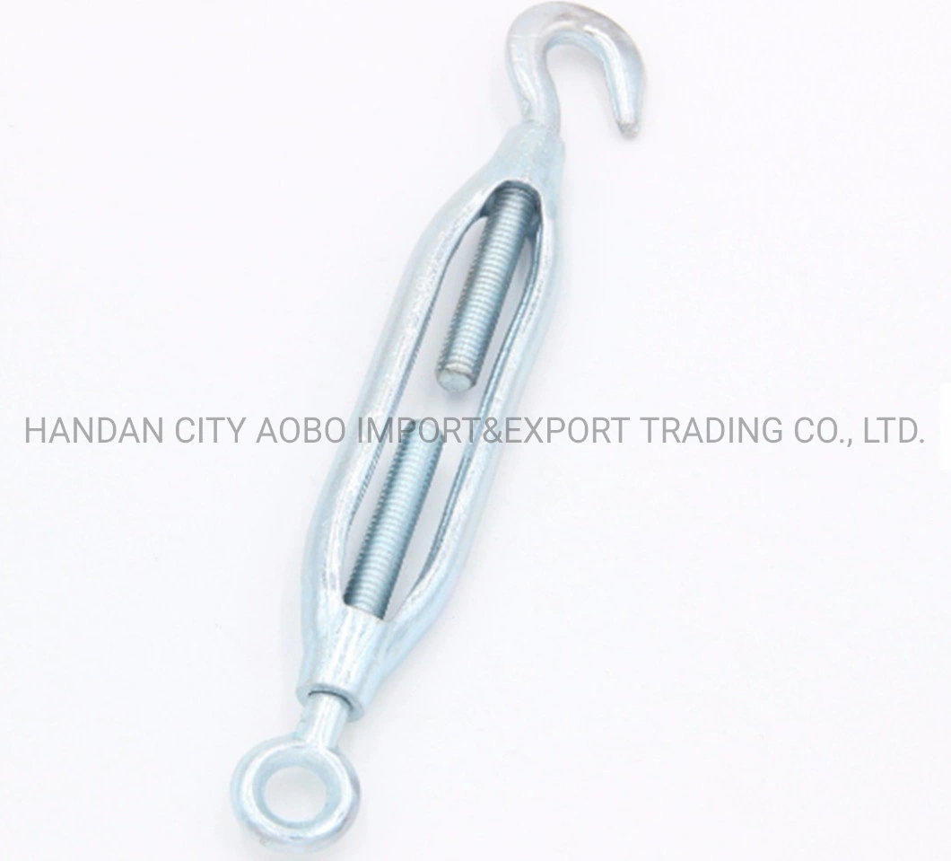 DIN1480 Galvanized Drop Forged Eye Hook Turnbuckle