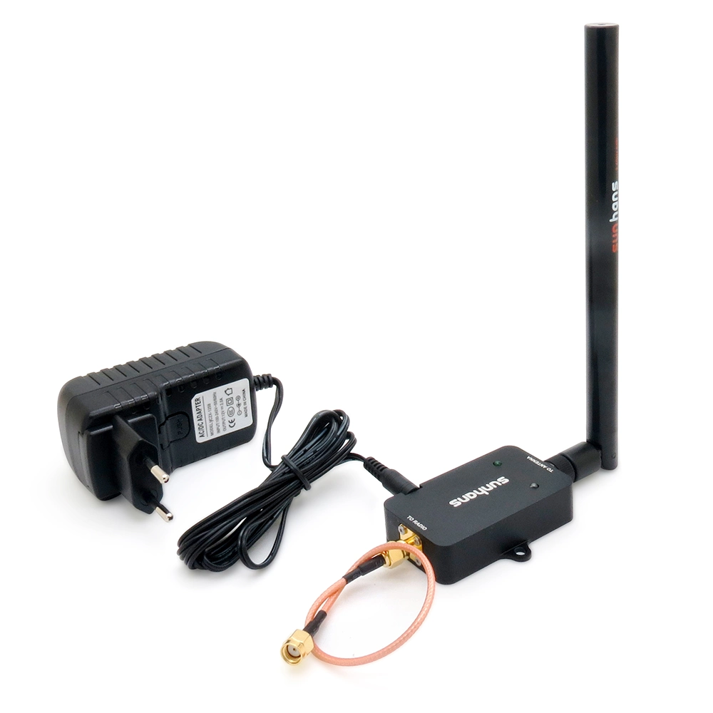 Sunhans 3000MW Wireless Long Range Amplifier 2.4G Internet WiFi RF Booster with 6dBi Antenna