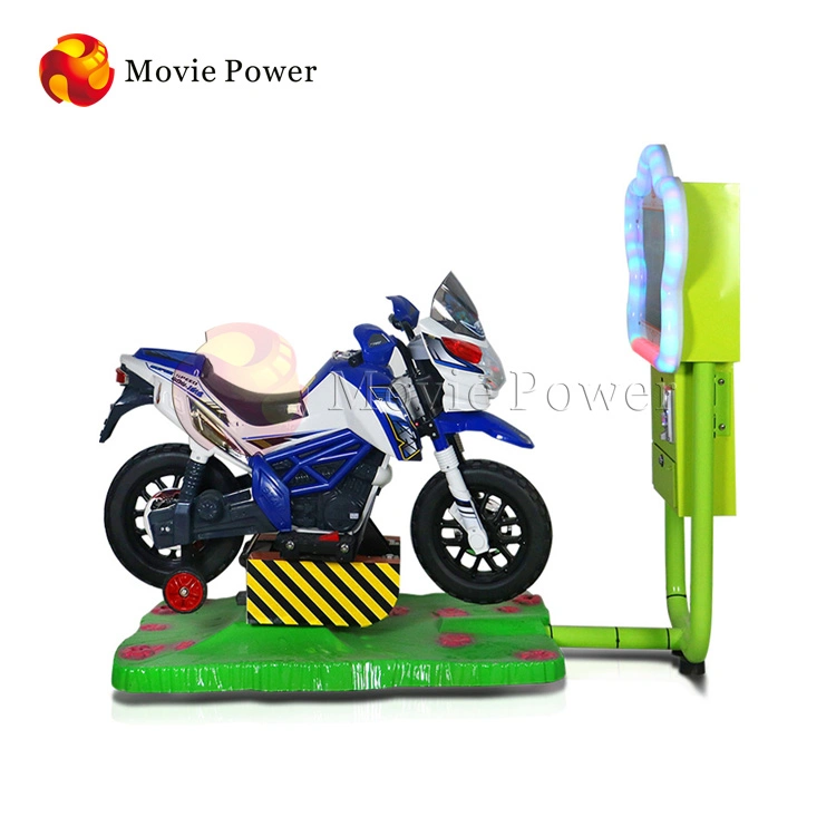 Motor Style Kids Motor Arcade Game Machine Coin Operated Motorbike Games