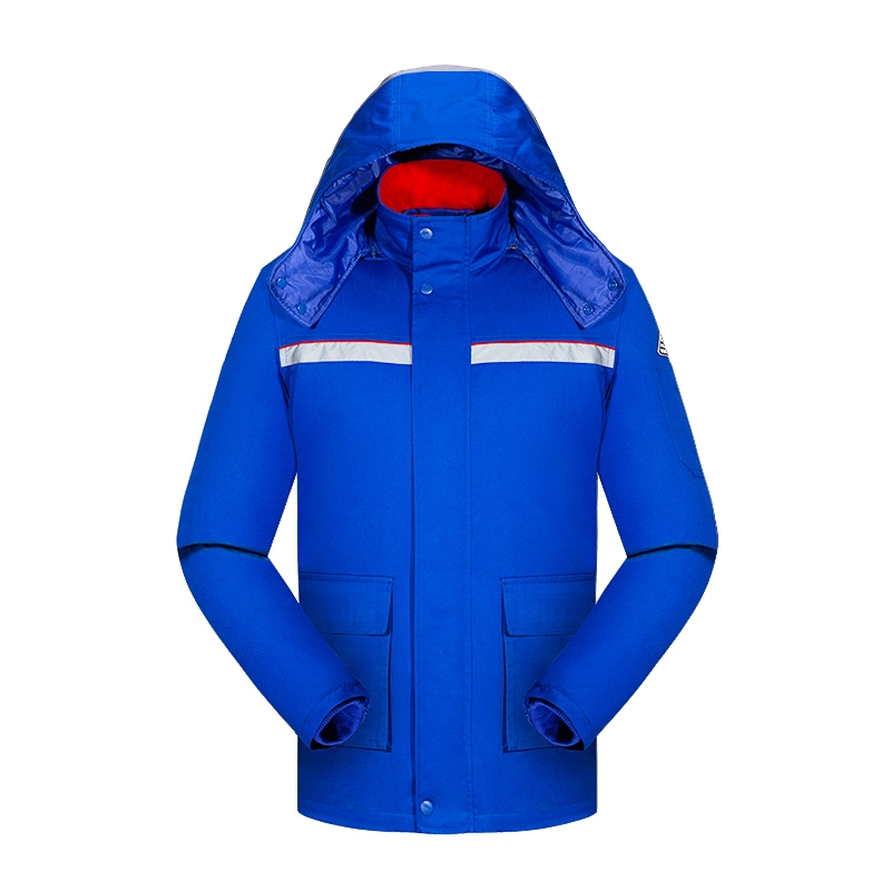 Polyester Safety Reflective Working Winter Jackets for Men