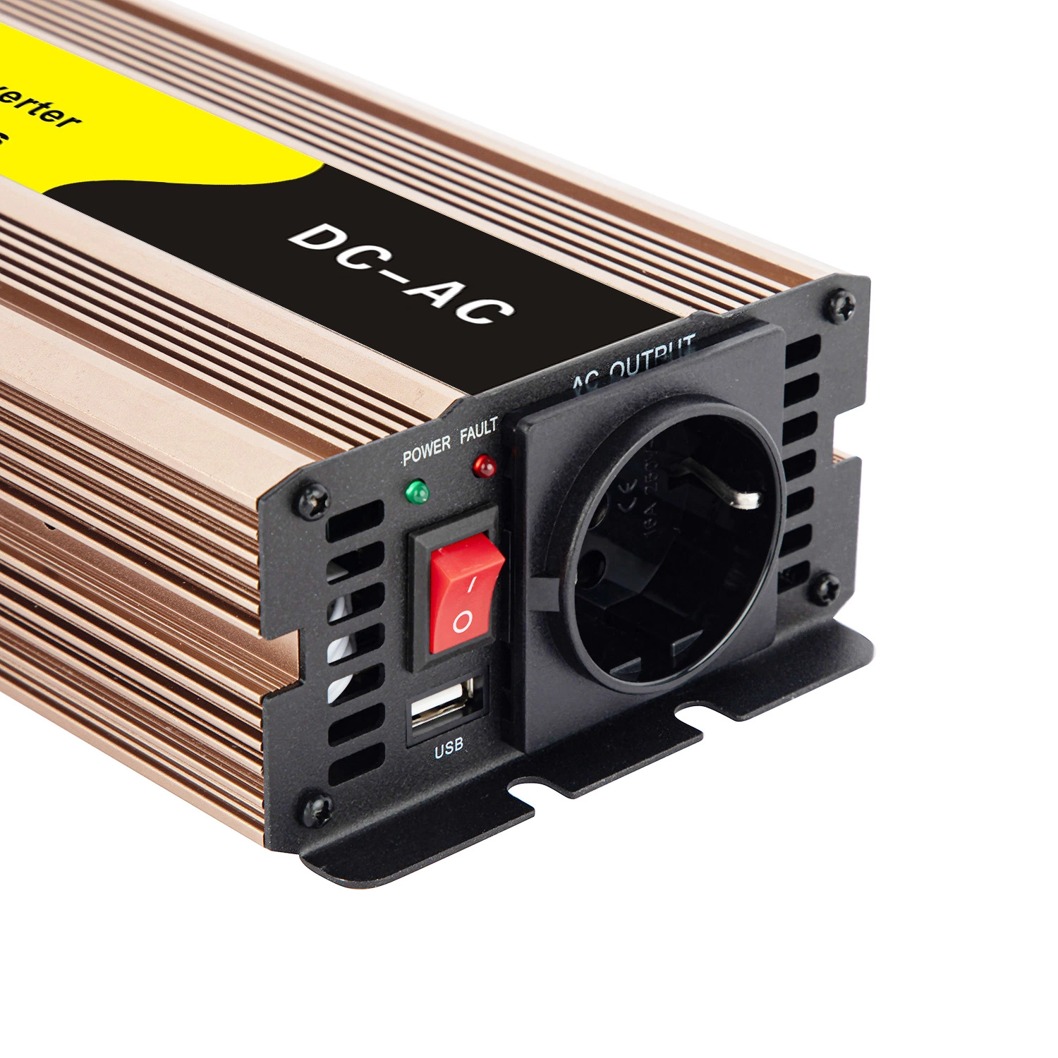 Intelligent 600W Pure Sine Wave 12/24V to 110V/120V/220V DC to AC Power Inverter with Top Quality