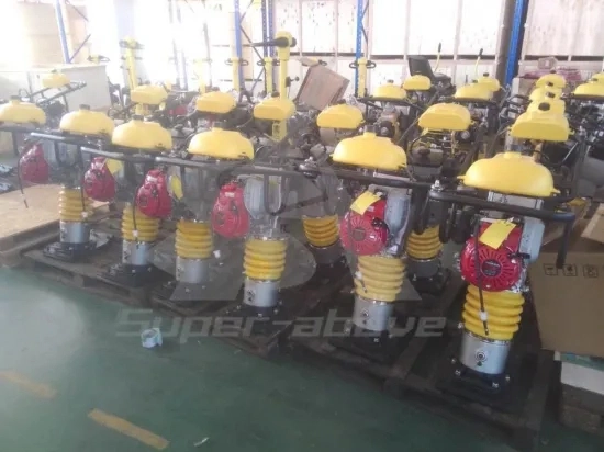 Petrol Soil Vibrating Tamper Vibration Tamping Rammer Compactor Machine with Best Price