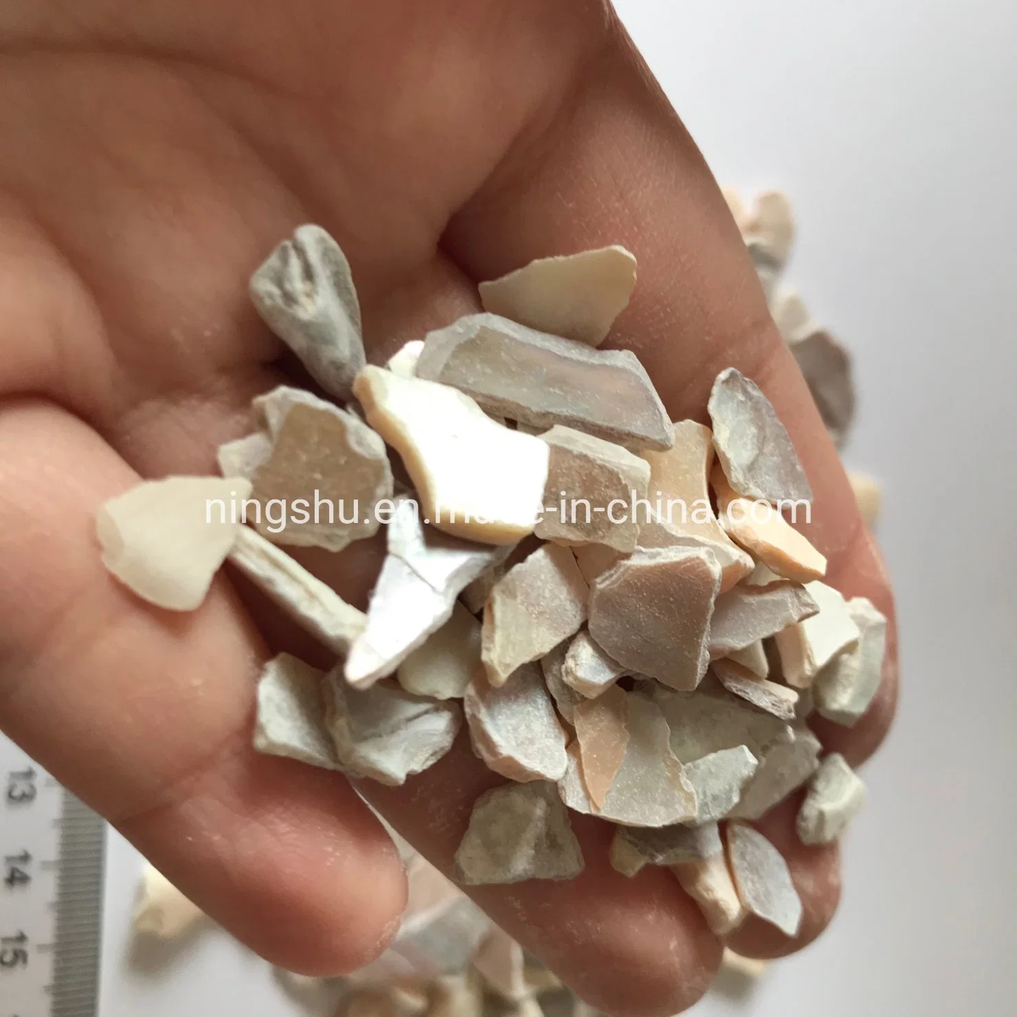 Recycle Crushed Clear Glass Chips for Terrazzo Tile Floor