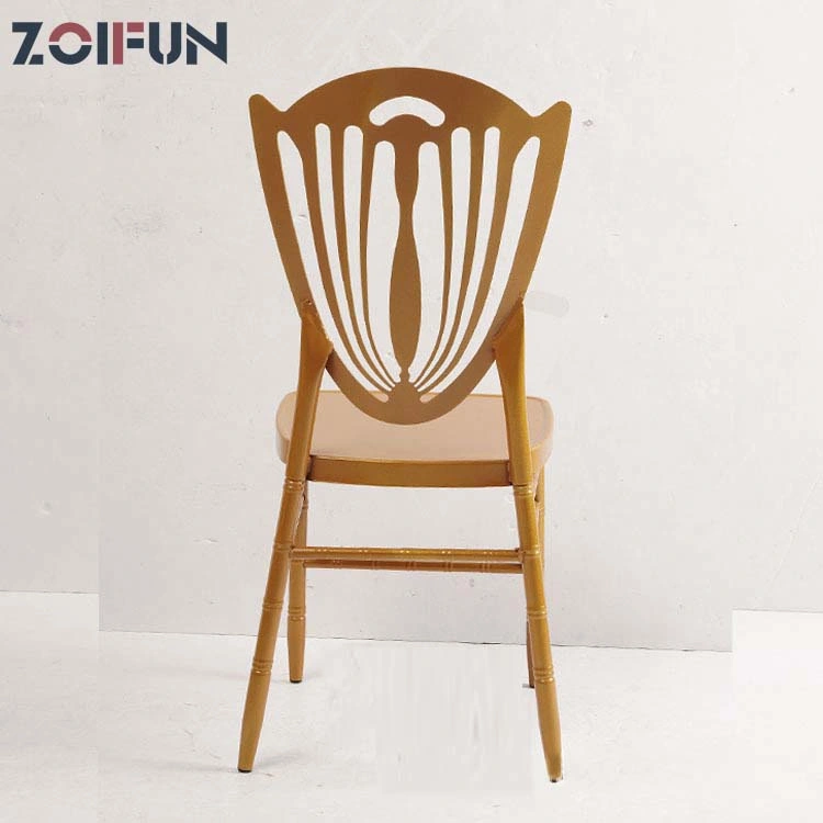 Factory Supply Metal Chair Outdoor Wedding Banquet Chair Hotel Banquet Wedding Chair