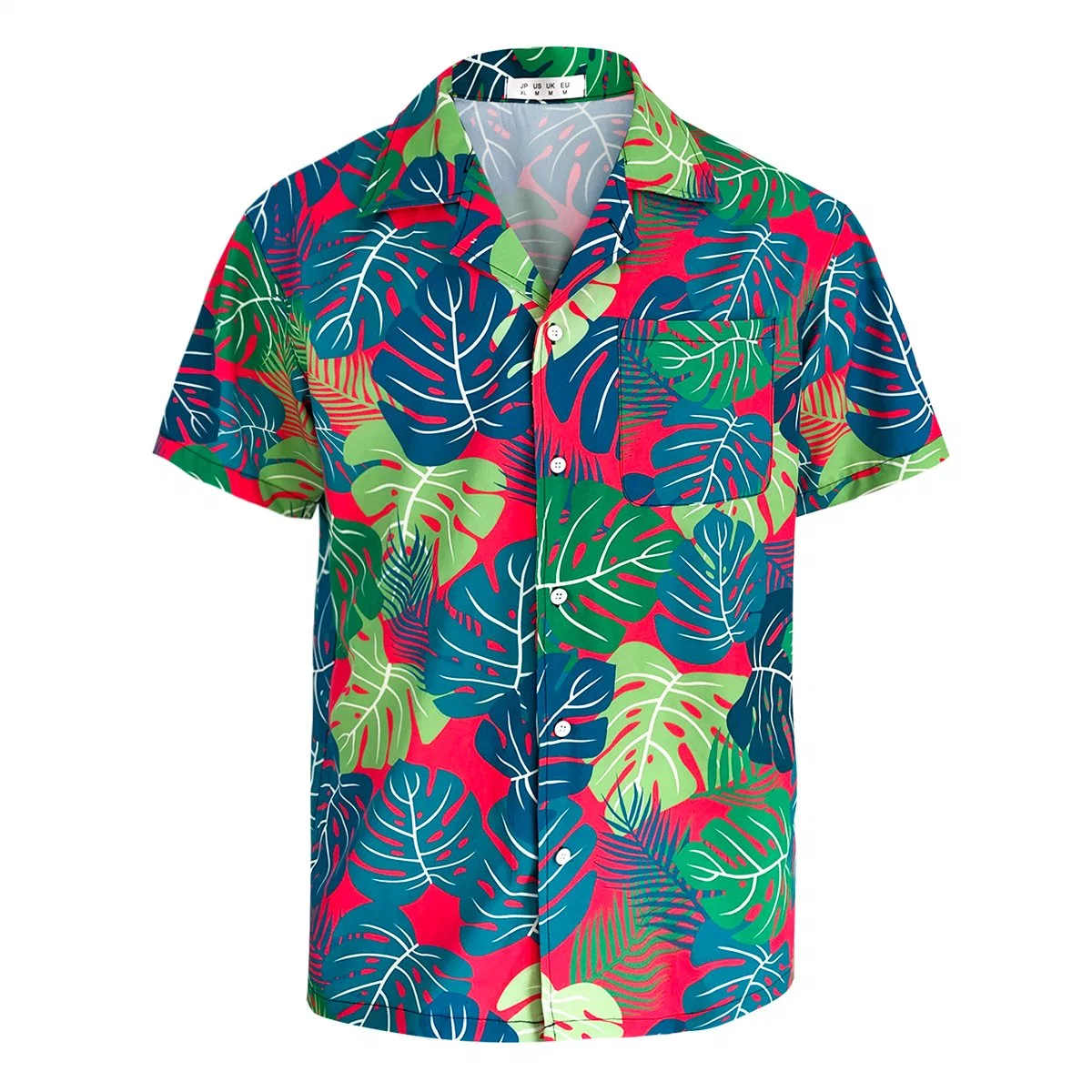 Wholesale Short Sleeve Hawaii Beach Party Shirt Print Soft Clothing Aloha Men&prime; S Wear