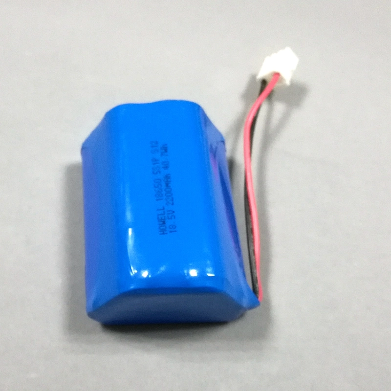 Leading Manufacturer Quality Customizable 5s1p 2600mAh Rechargeable 18650 18.5V Li-ion Battery Pack for Lighting System/Solar Energy Storage/Industrial/Forklift