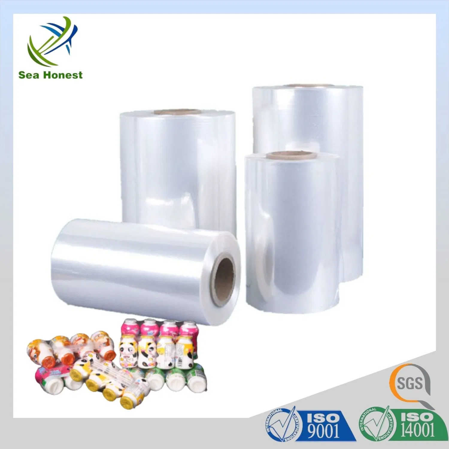 China 15/19/20 Microns Plastic POF Shrink Heat Film for Packaging