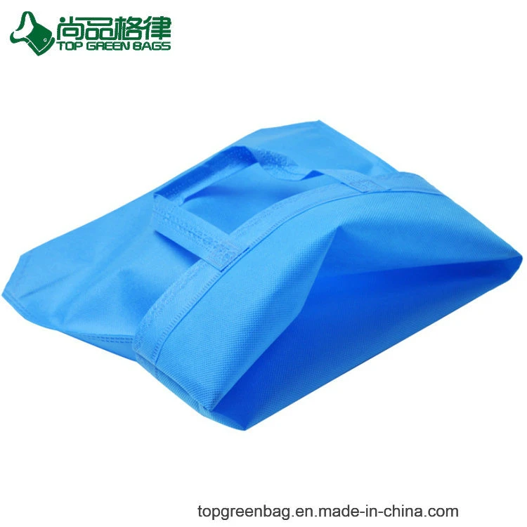 Custom Non-Woven Ultrasonic Heat Pressing Advertising Supermarket Shopping Promotion Bag