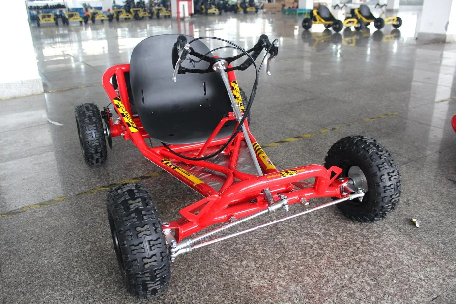 Factory 196cc Mini Gas Go Kart Single Seat Gasoline Quad Bike